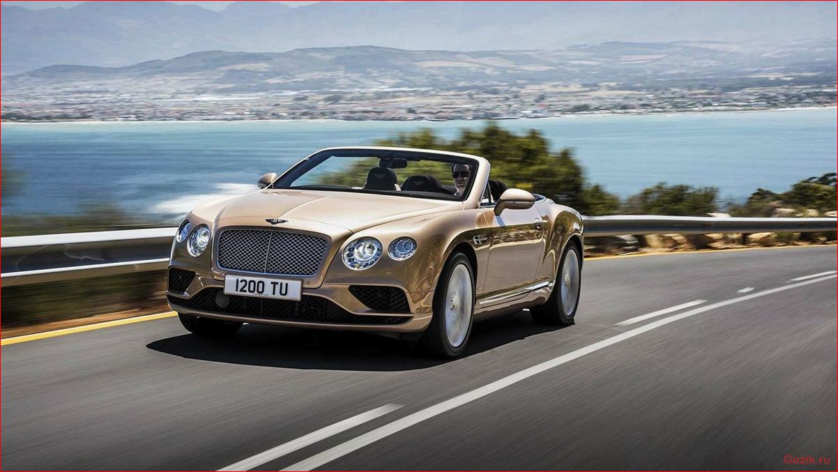 bentley, технические, характеристики