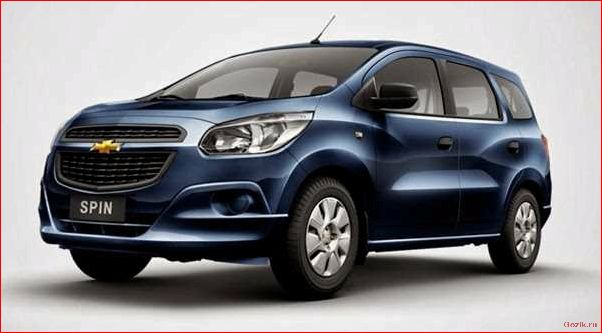 chevrolet, spin, описание, модели, технические