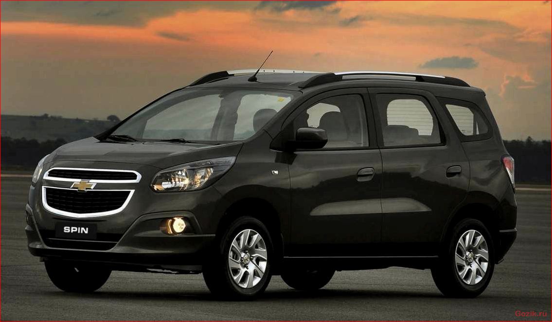 chevrolet, spin, описание, модели, технические