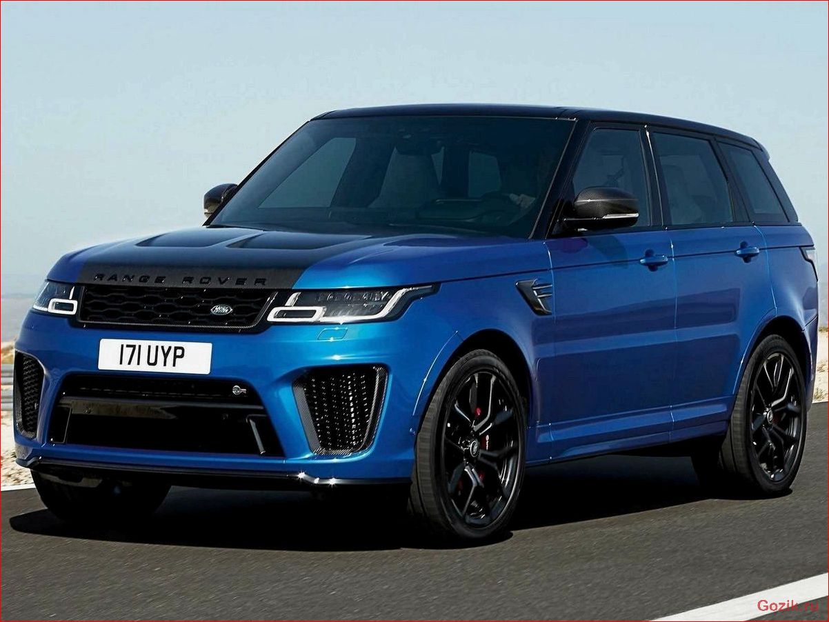 Range Rover Sport: описание, характеристики, цены range, rover, sport, описание, характеристики