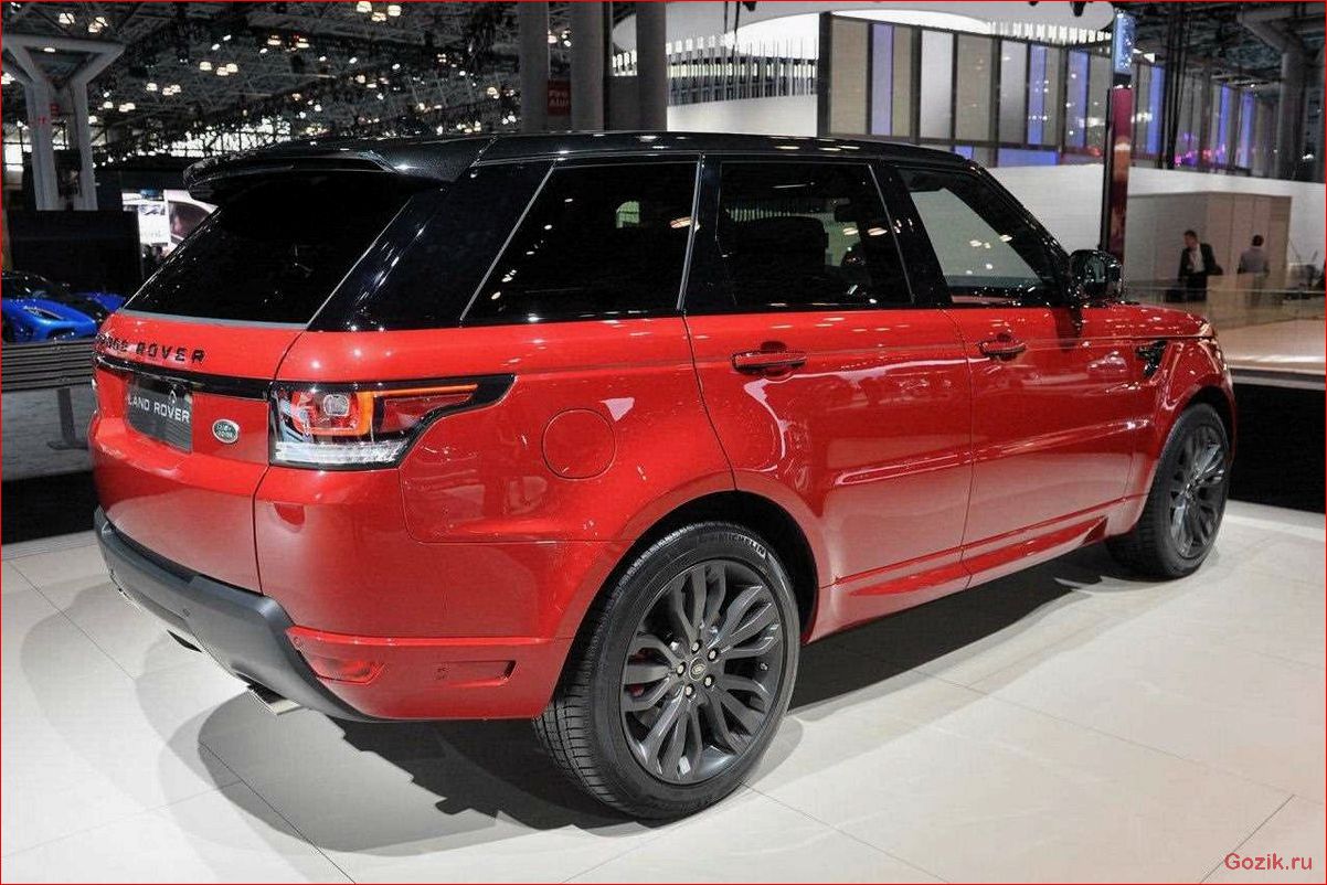 обзор, автомобиля, range, rover, sport