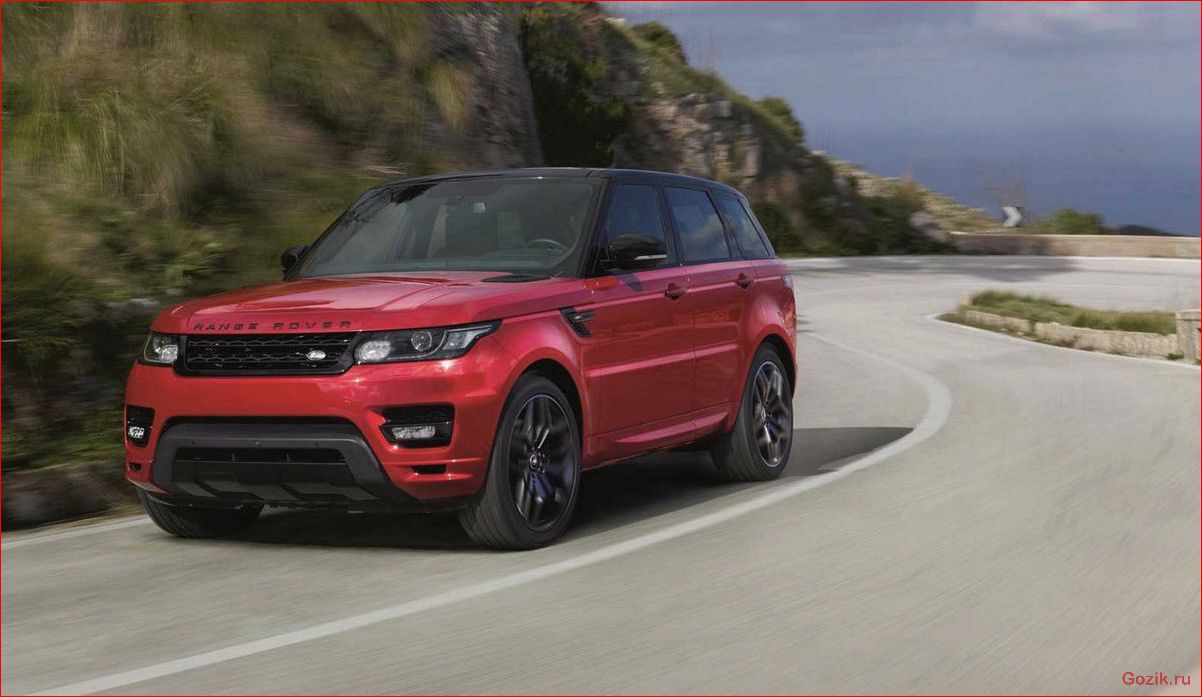 обзор, автомобиля, range, rover, sport