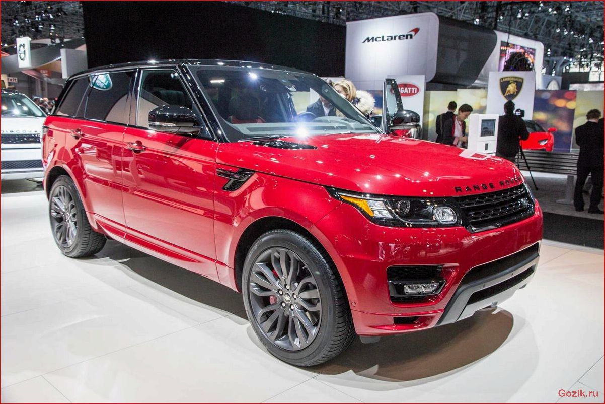 обзор, автомобиля, range, rover, sport