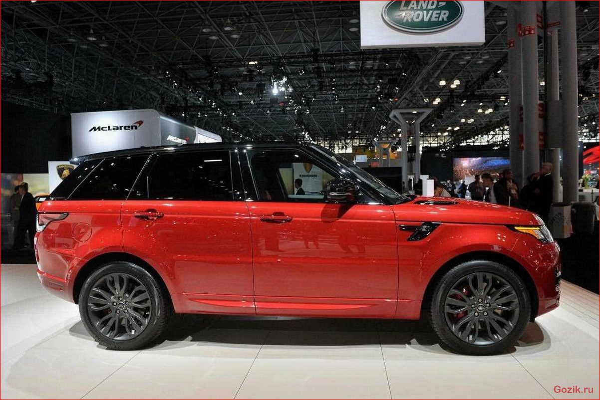 обзор, автомобиля, range, rover, sport