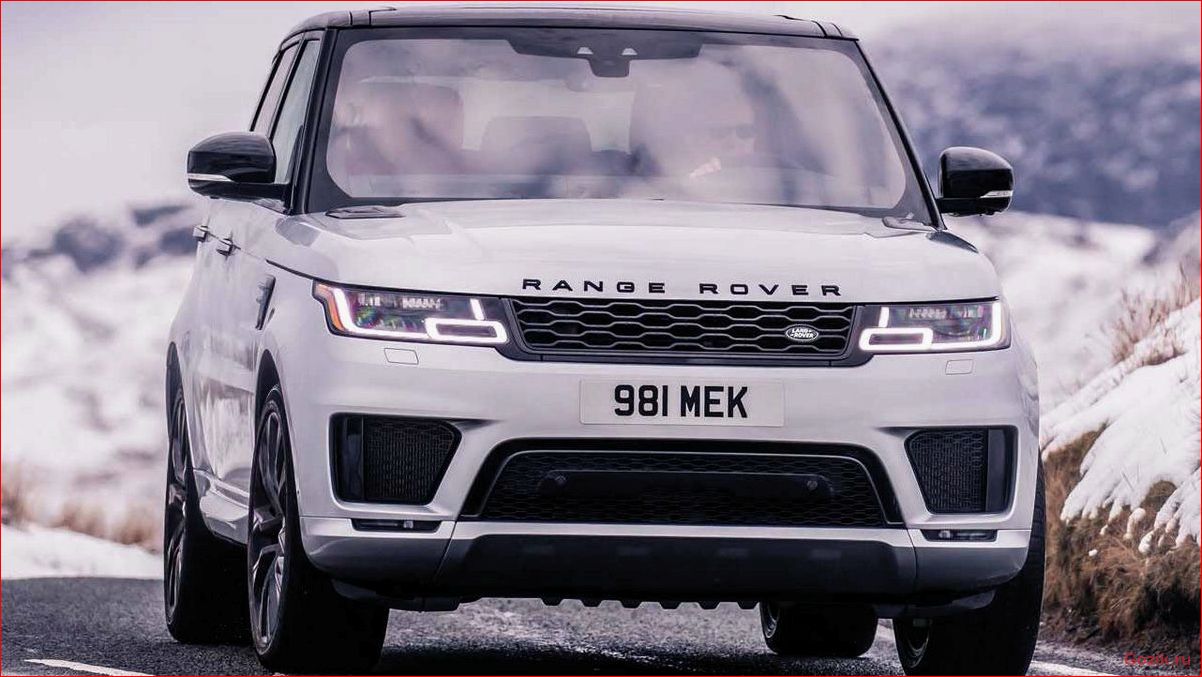 обзор, автомобиля, range, rover, sport