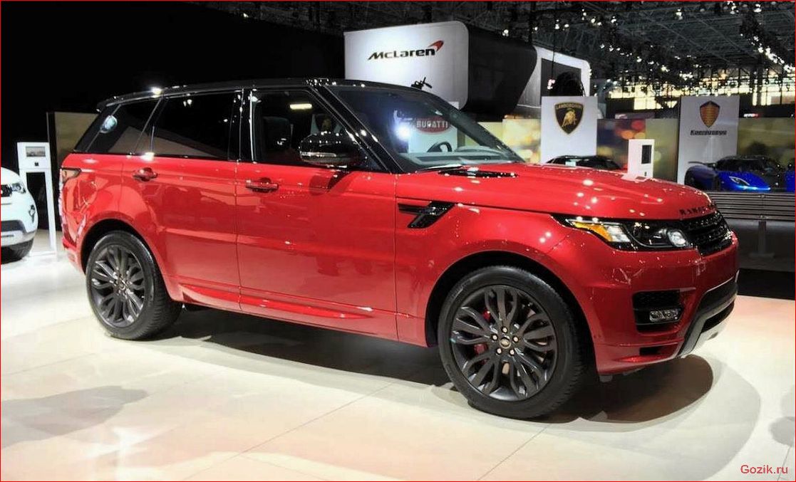 обзор, автомобиля, range, rover, sport