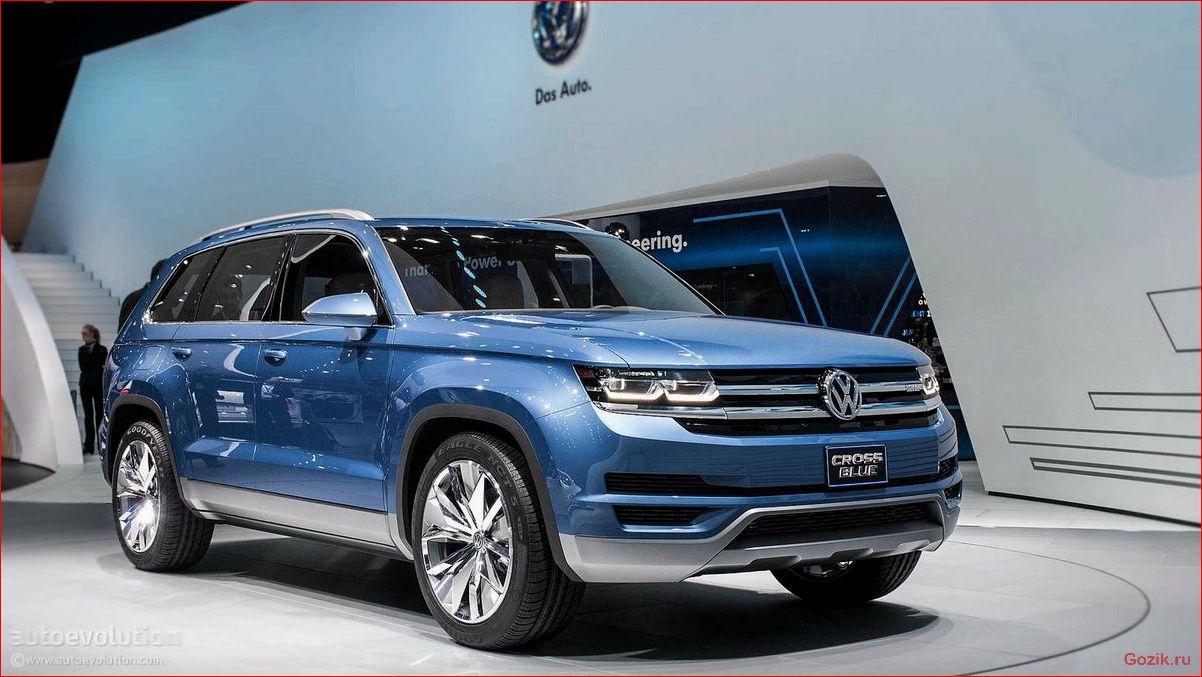 6-местный внедорожник Volkswagen CrossBlue 6-местный, внедорожник, volkswagen, crossblue