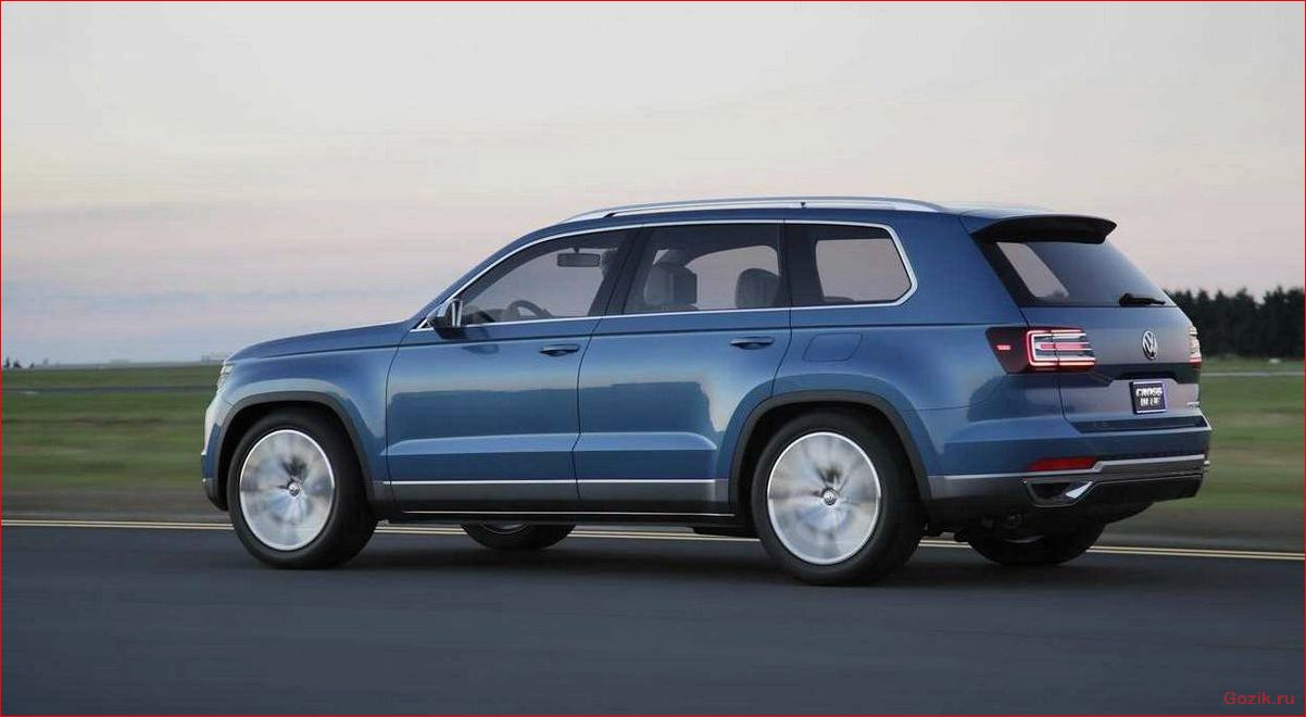 6-местный внедорожник Volkswagen CrossBlue 6-местный, внедорожник, volkswagen, crossblue