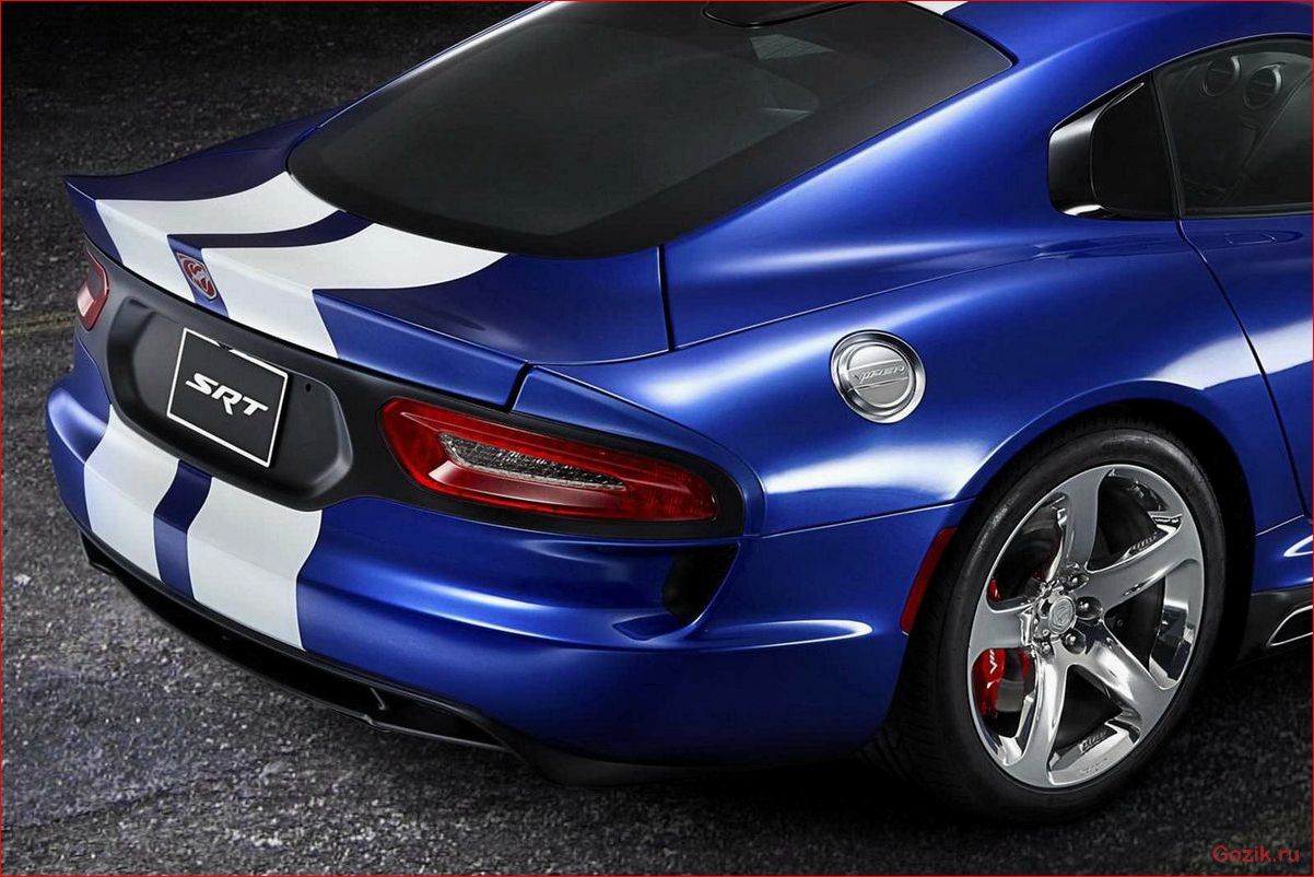 dodge, viper, launch, edition, особенности
