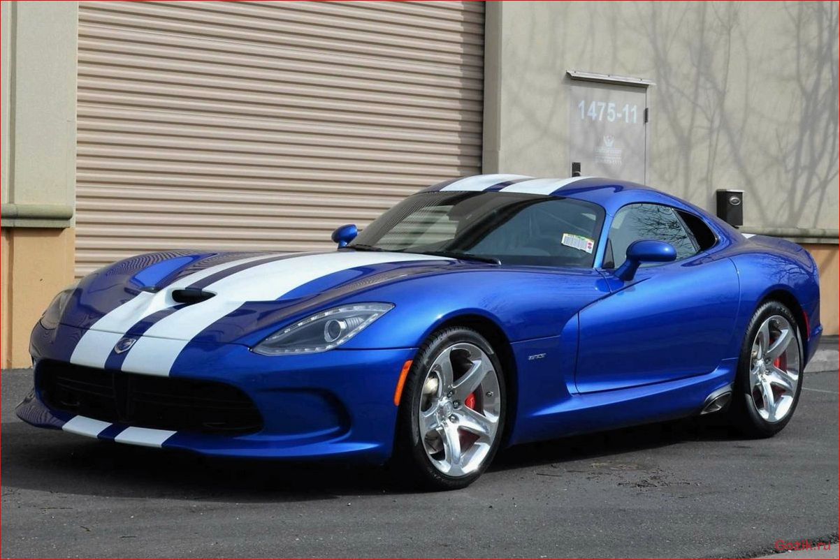 dodge, viper, launch, edition, особенности