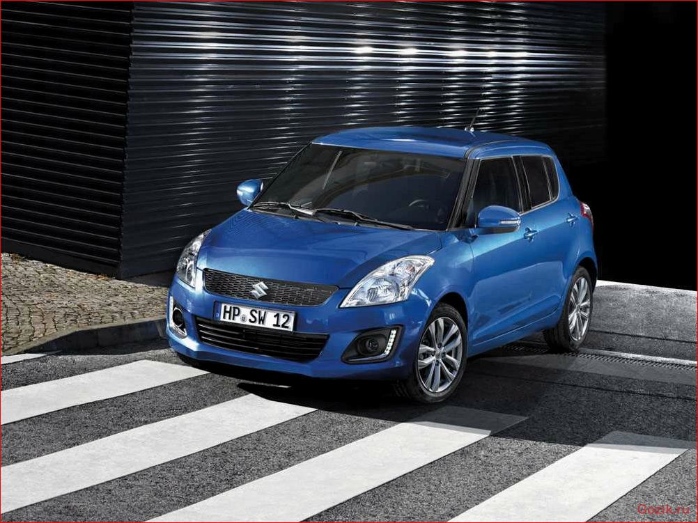 компания, suzuki, обновила, хэтчбек, swift