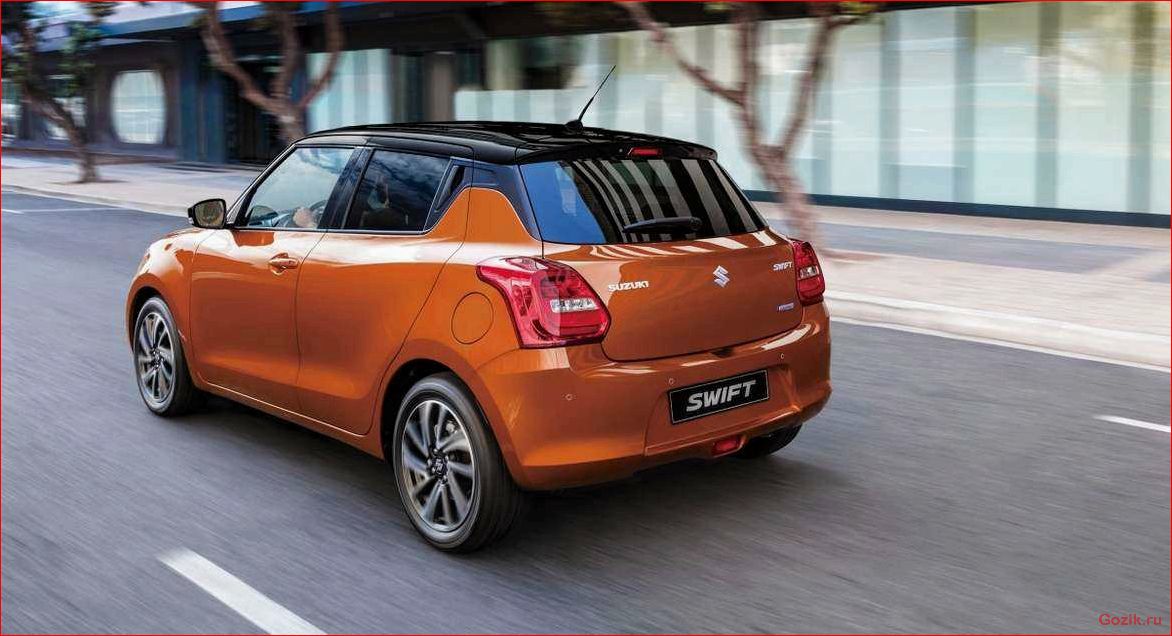 компания, suzuki, обновила, хэтчбек, swift