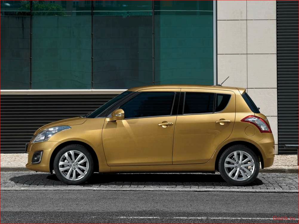 компания, suzuki, обновила, хэтчбек, swift