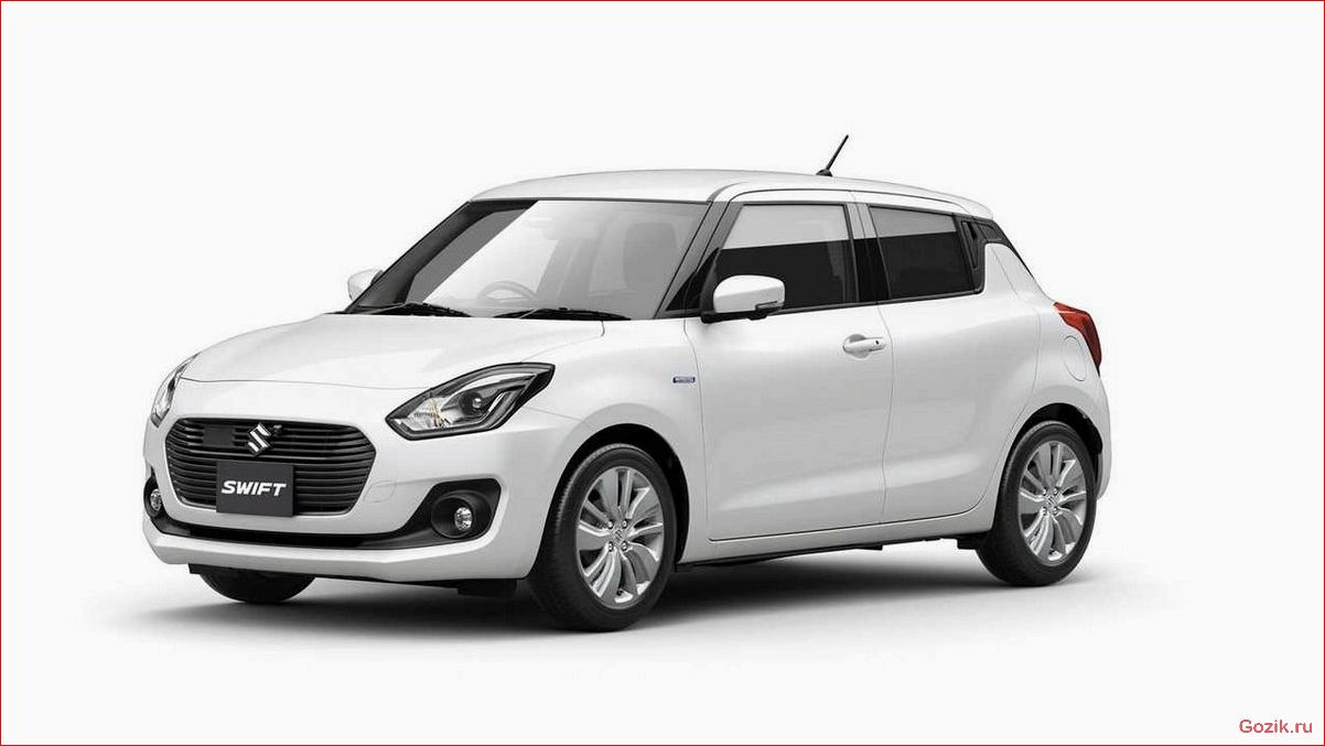 компания, suzuki, обновила, хэтчбек, swift