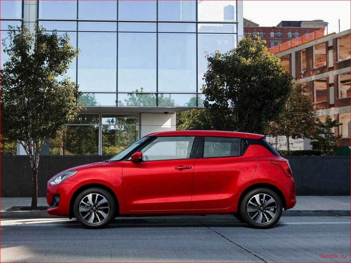 компания, suzuki, обновила, хэтчбек, swift