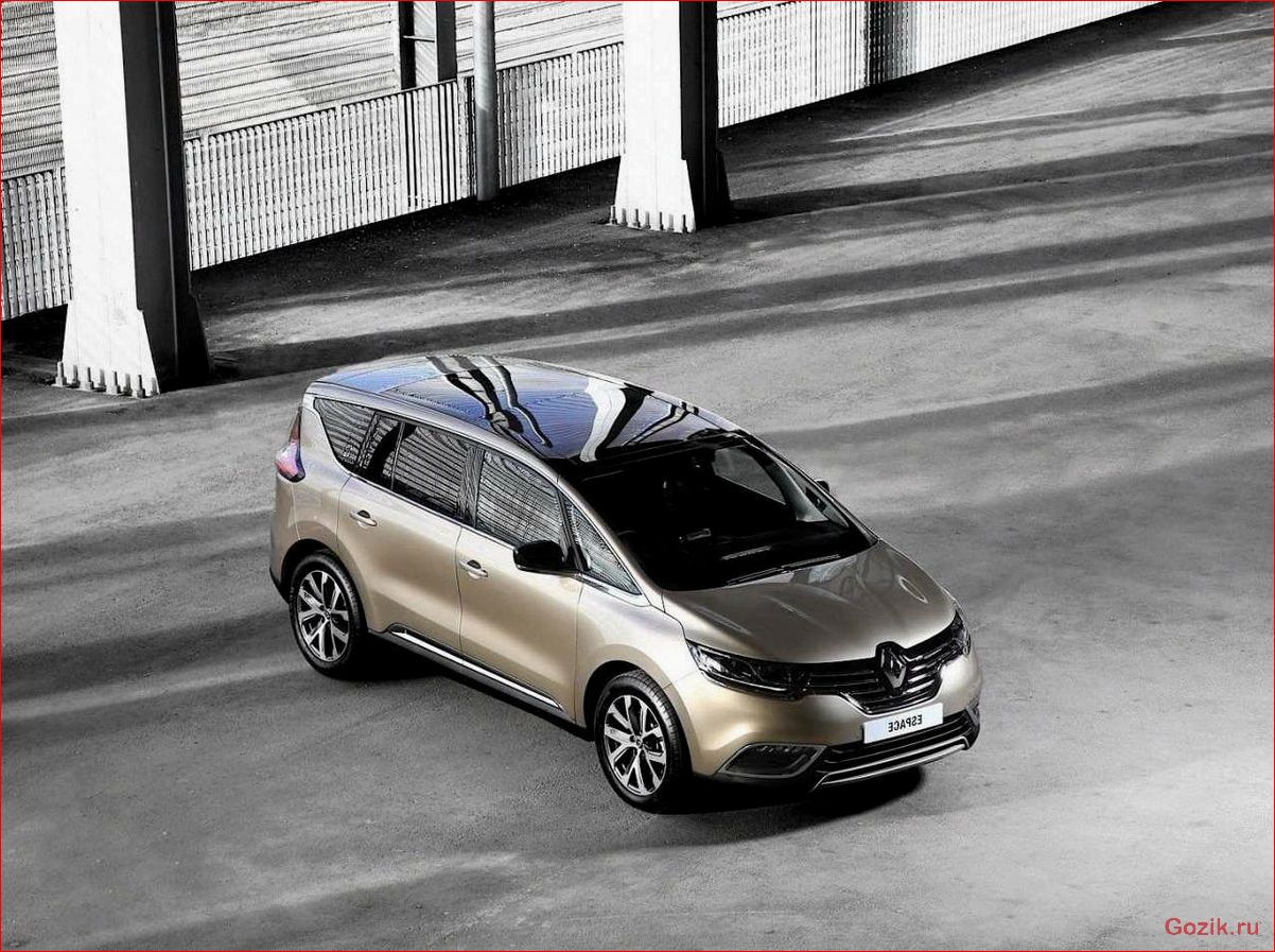 кроссовер, renault, espace, 2015