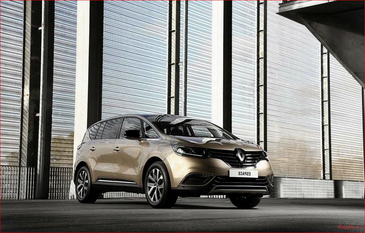 кроссовер, renault, espace, 2015