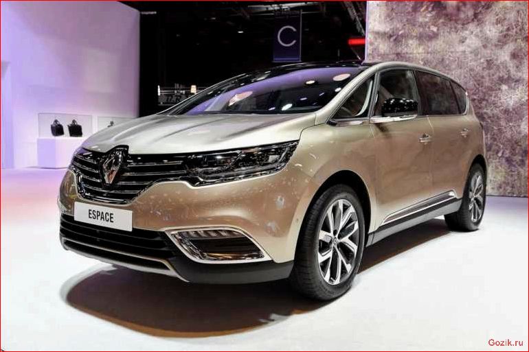кроссовер, renault, espace, 2015