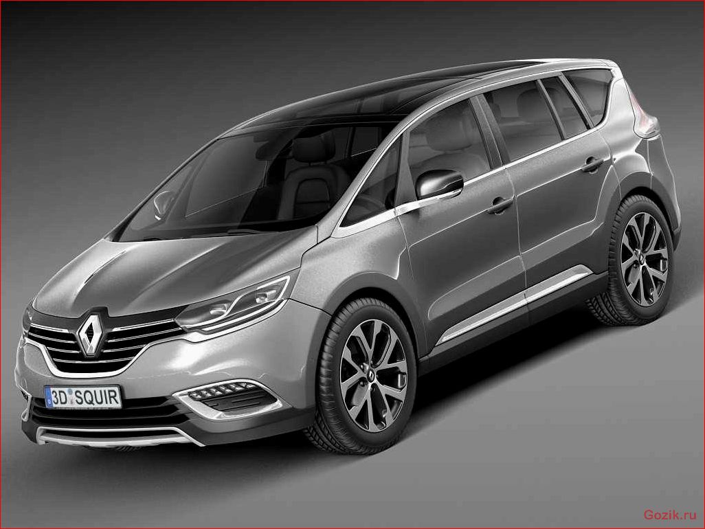 кроссовер, renault, espace, 2015