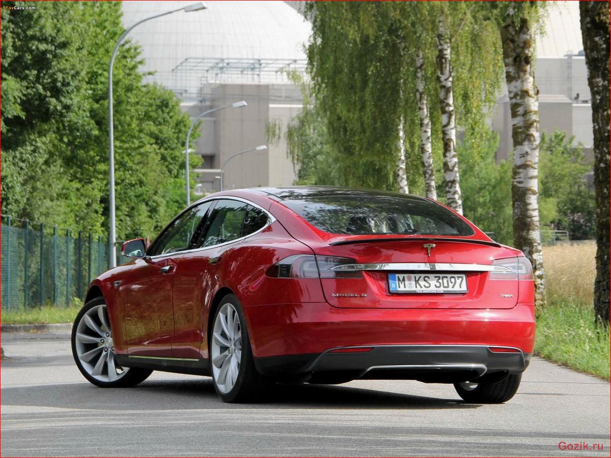 обзор, электромобиля, tesla, model, p85d