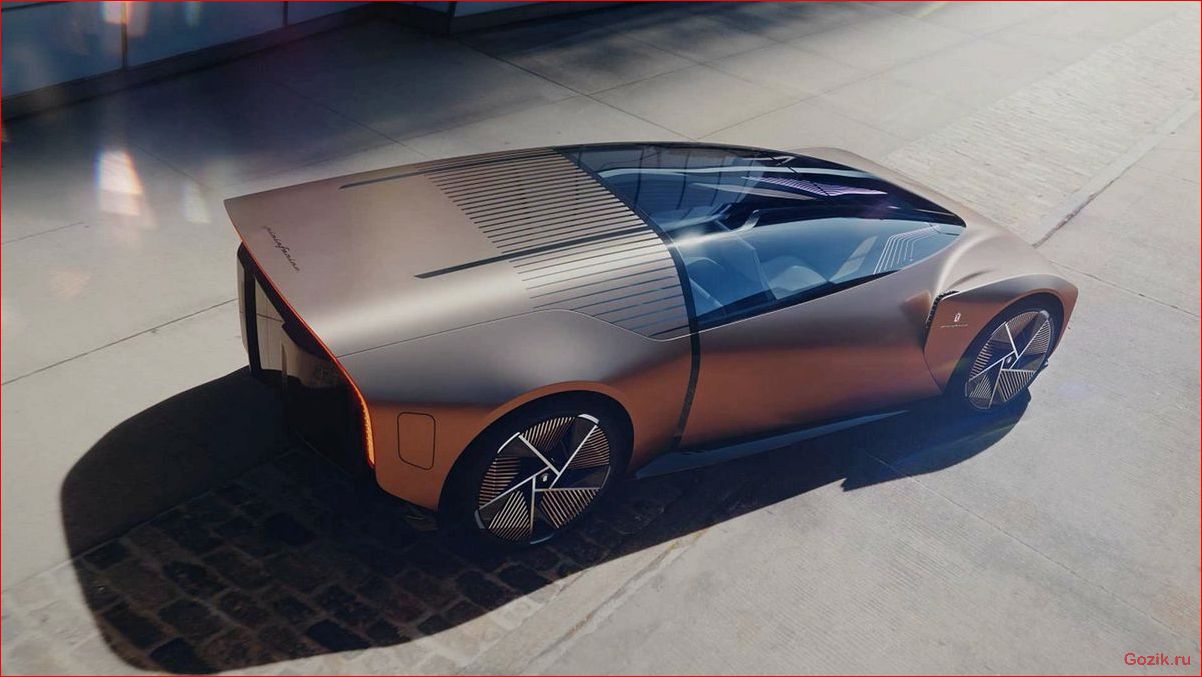 необычный, автомобиль, pininfarina, nido