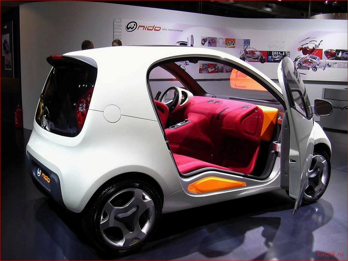 необычный, автомобиль, pininfarina, nido