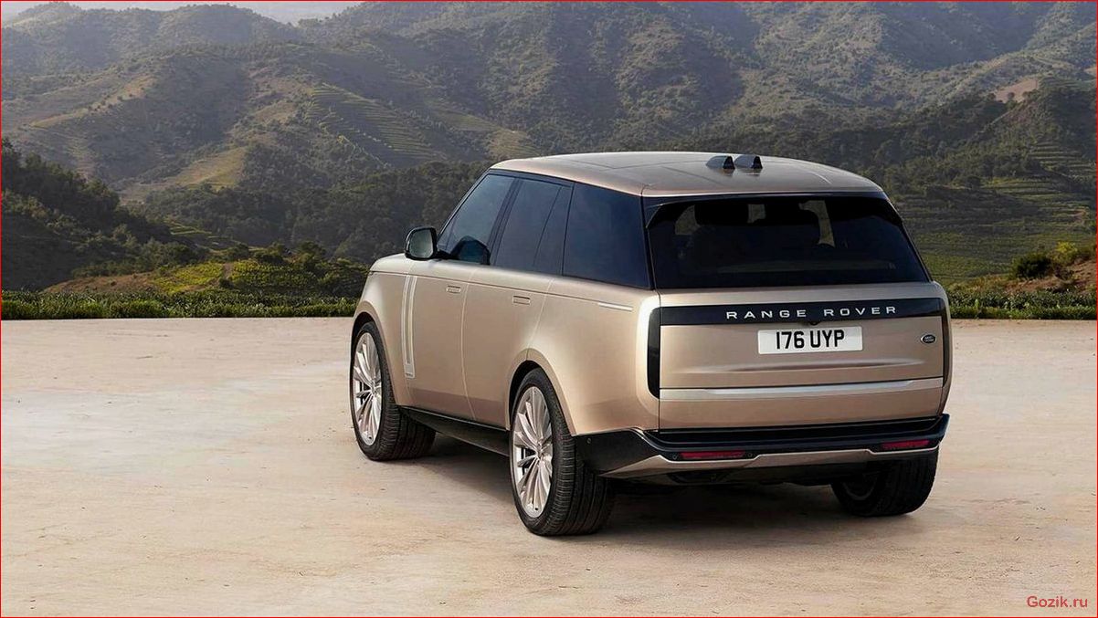 Новый внедорожник Range Rover: роскошь и мощь в одном автомобиле новый, внедорожник, range, rover, роскошь