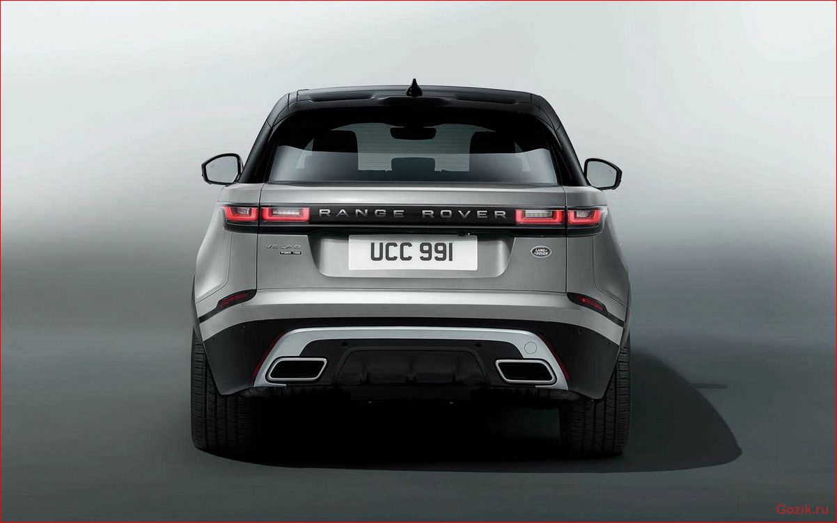 range, rover, velar, 2017, новый