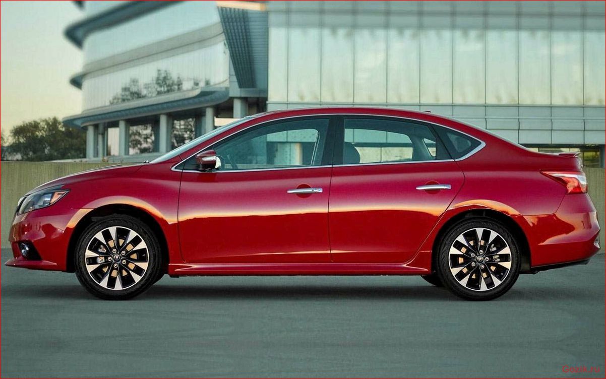 седан, nissan, sentra