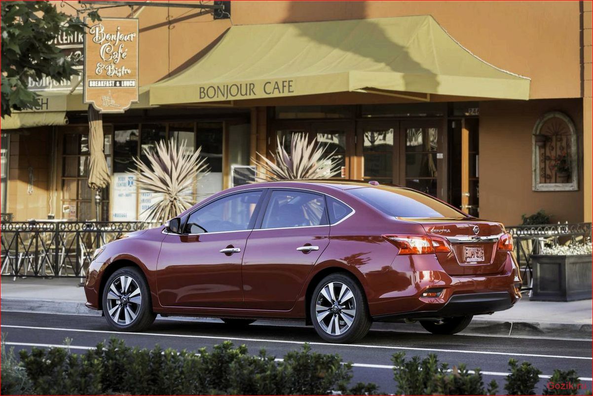 седан, nissan, sentra