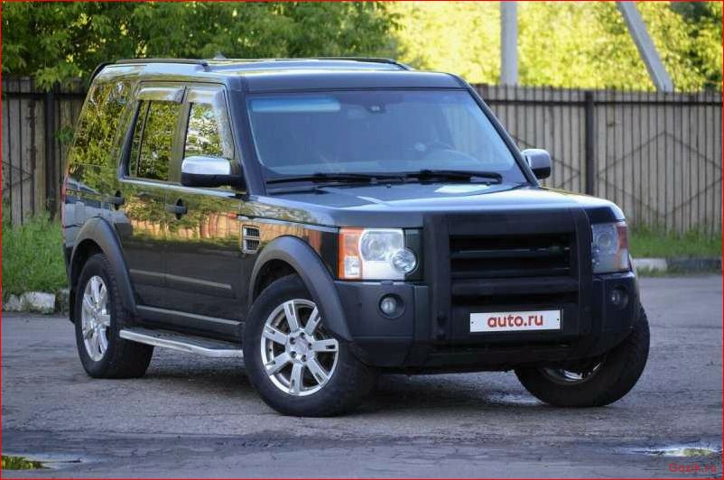 внедорожник, land, rover, discovery, особенности