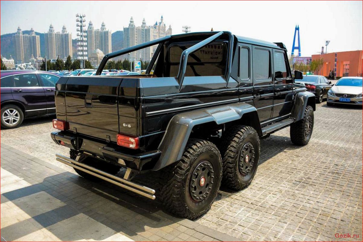 6-колёсный Mercedes G63 AMG 6x6 6-колёсный, mercedes