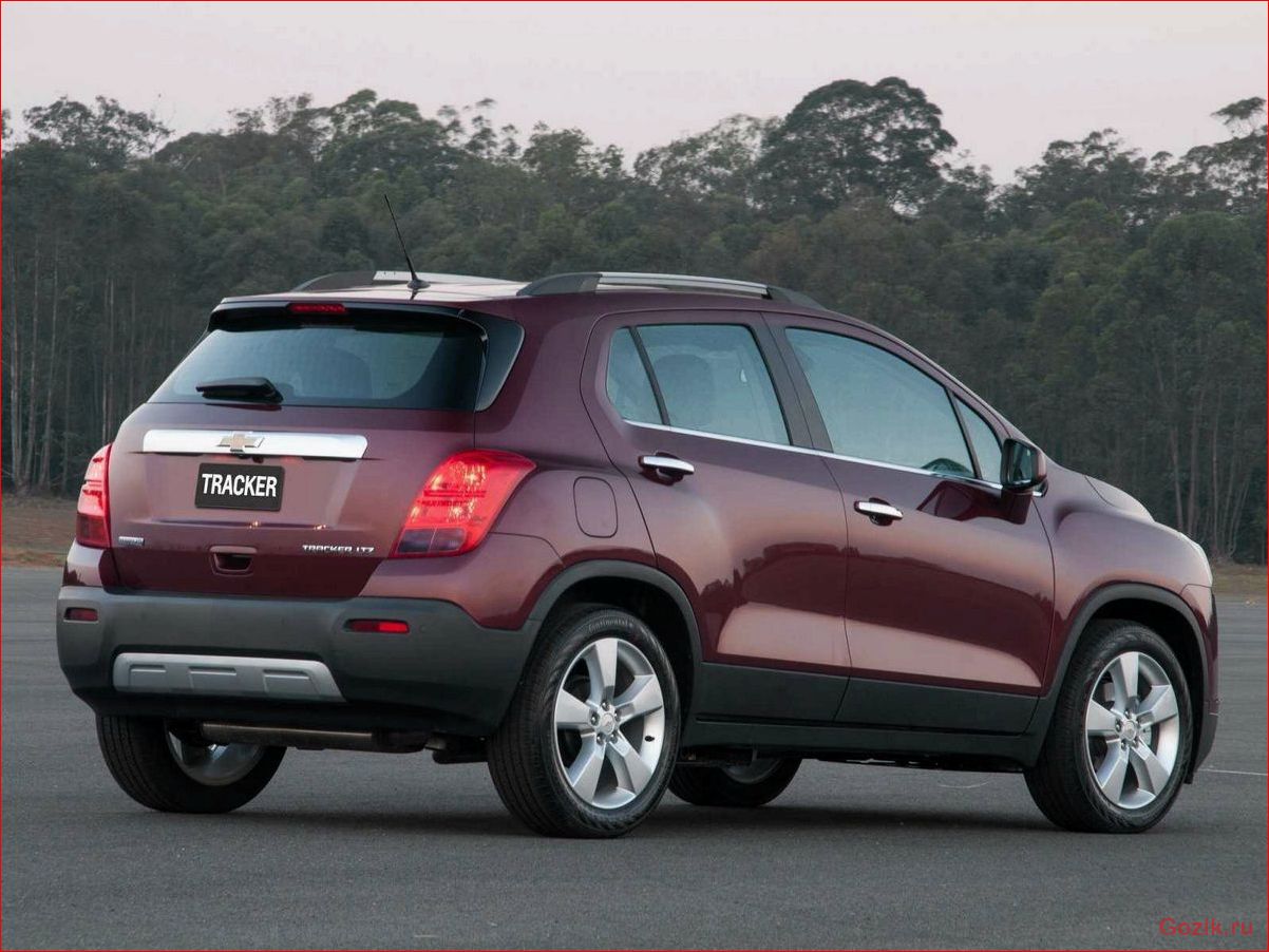 chevrolet, tracker, обзор, характеристики, цены