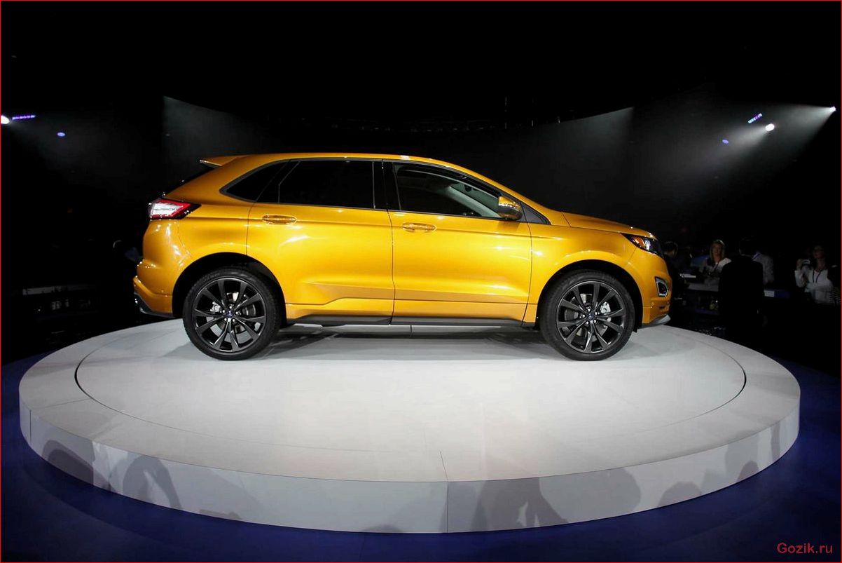 Кроссовер Ford Edge готов завоевывать Европу кроссовер, ford, edge, завоевывать