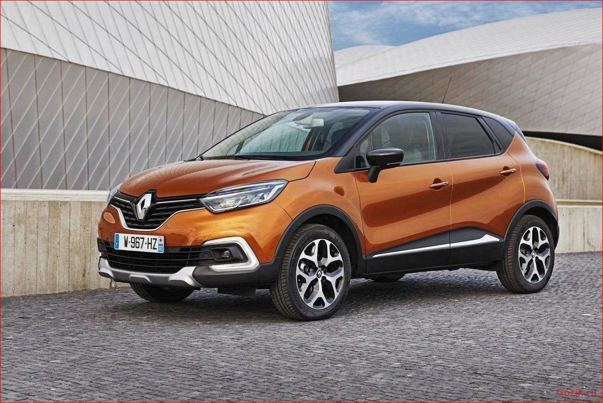 renault, представил, новый, кроссовер, captur