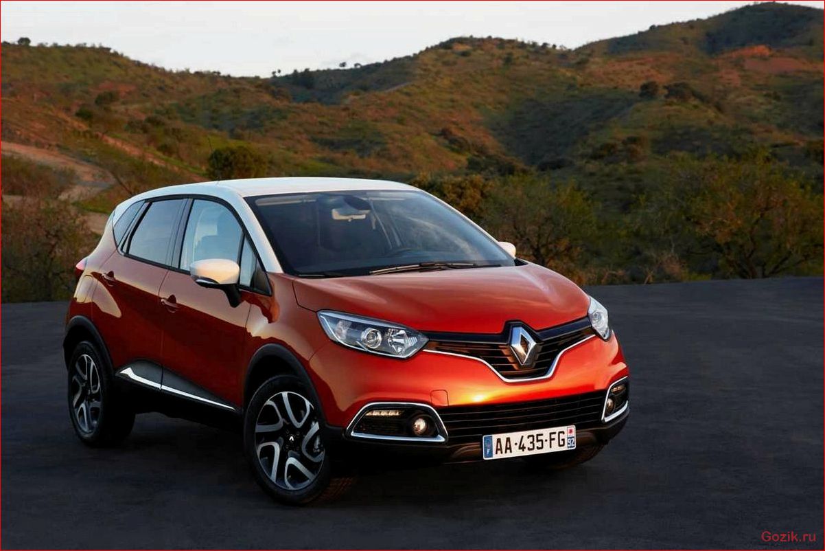 renault, представил, новый, кроссовер, captur