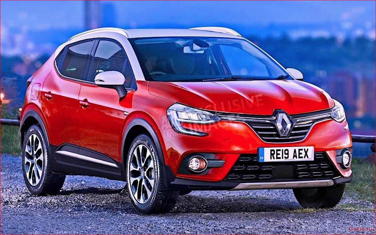 renault, представил, новый, кроссовер, captur