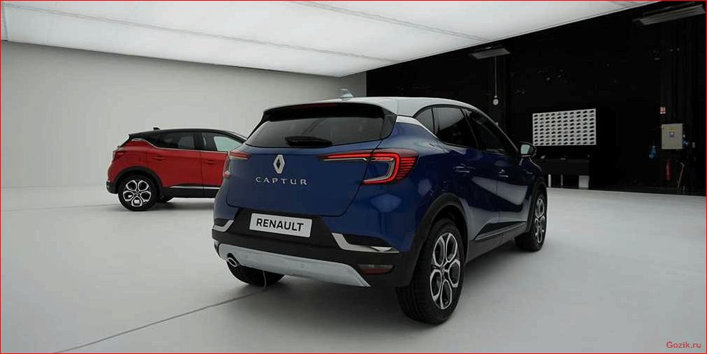 renault, представил, новый, кроссовер, captur