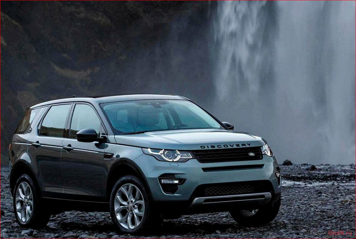 внедорожник, land, rover, discovery, sport