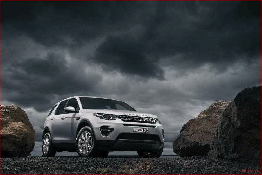 внедорожник, land, rover, discovery, sport