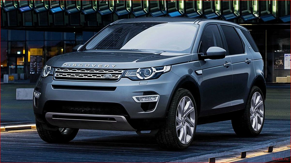 внедорожник, land, rover, discovery, sport