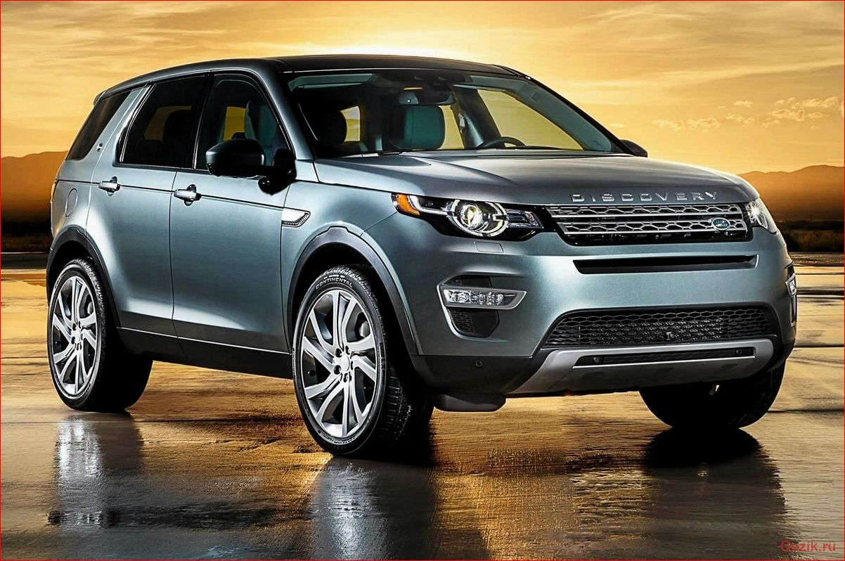 внедорожник, land, rover, discovery, sport