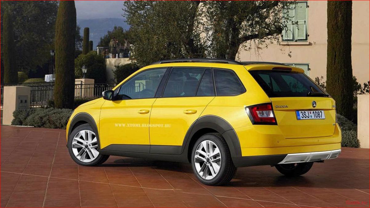 Внедорожник Skoda Fabia Scout внедорожник, skoda, fabia, scout