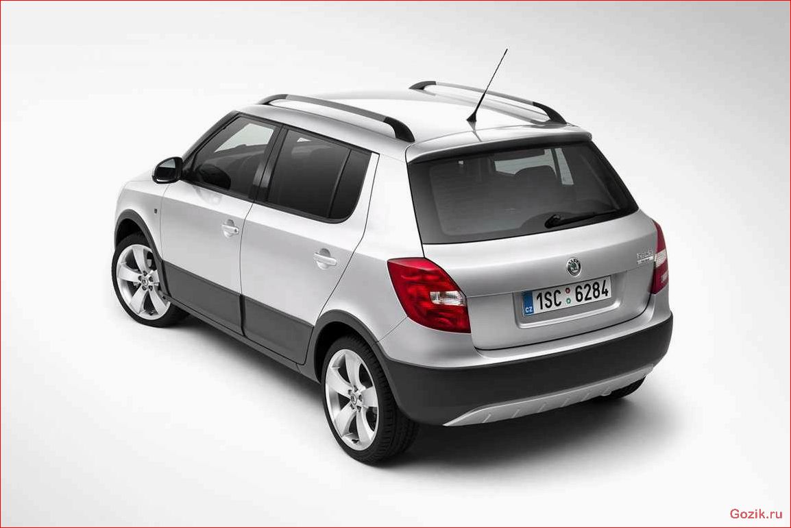 Внедорожник Skoda Fabia Scout внедорожник, skoda, fabia, scout