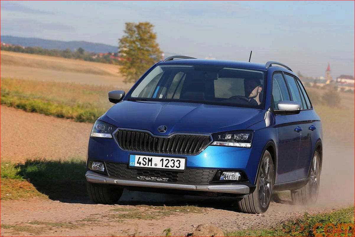 Внедорожник Skoda Fabia Scout внедорожник, skoda, fabia, scout