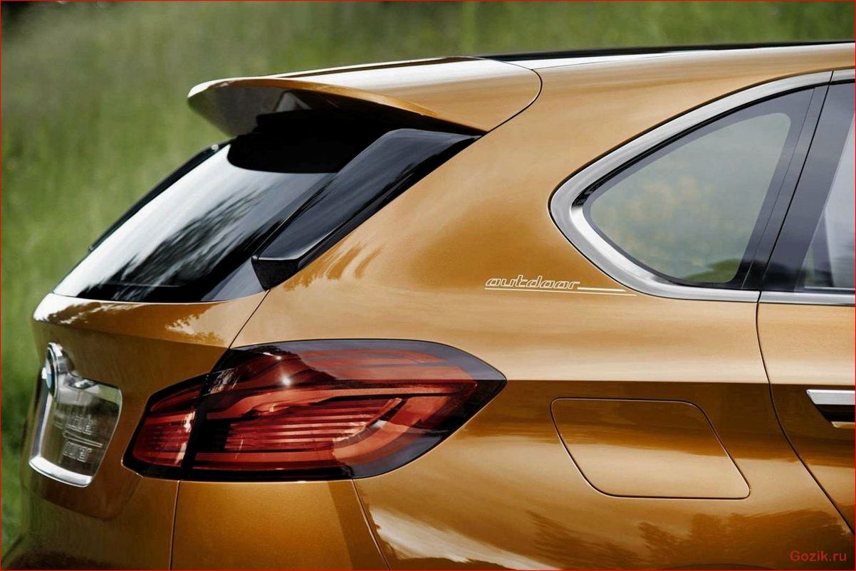BMW Active Tourer Outdoor: комфорт и стиль для активного отдыха active, tourer, outdoor, комфорт, стиль