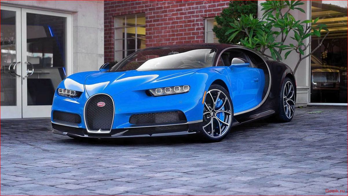 bugatti, chiron, 2018, характеристики, цена