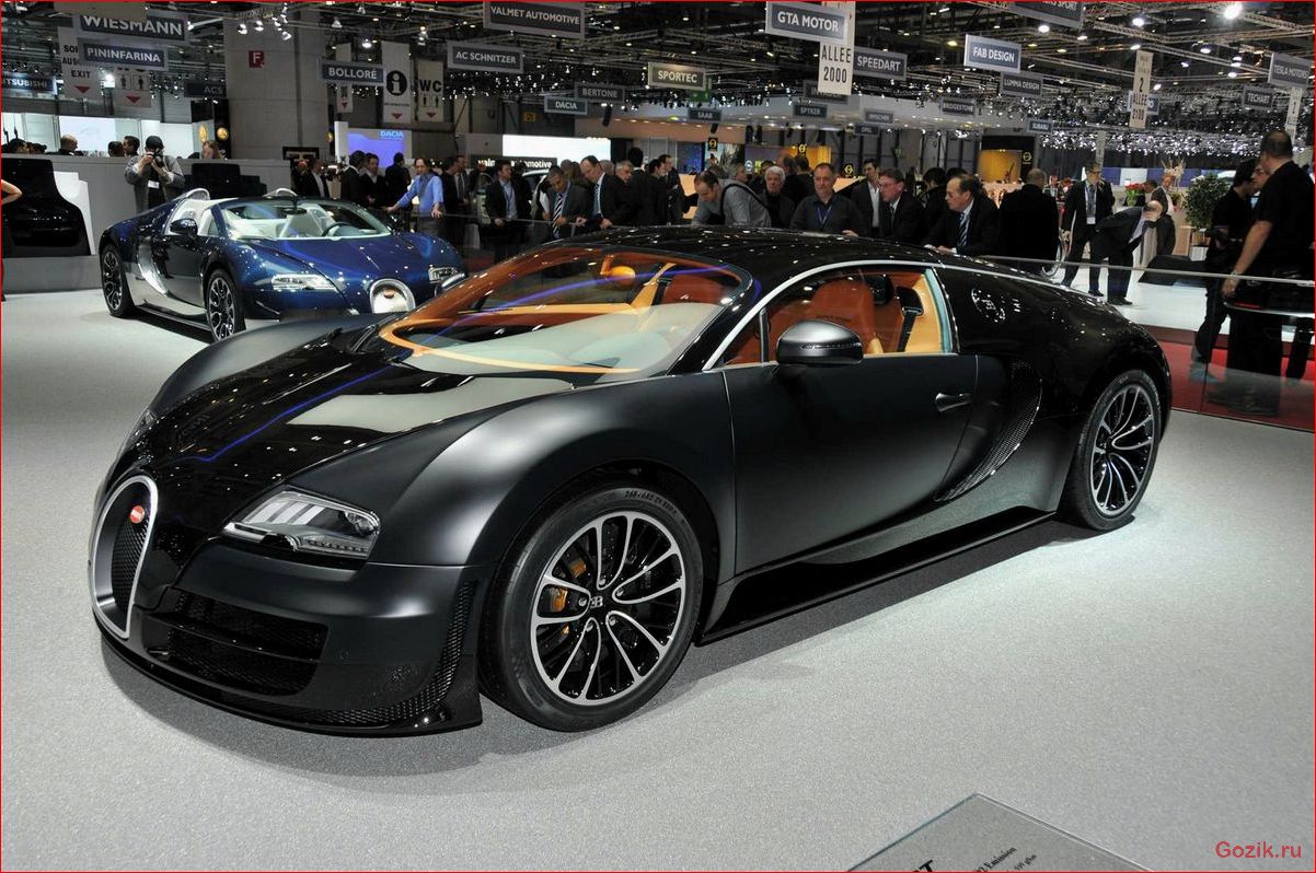 bugatti, представит, новый, экстремальный, veyron