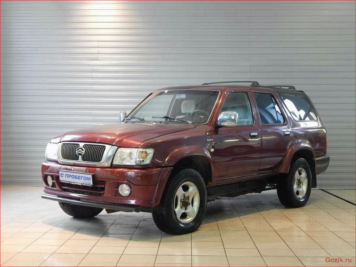 Great Wall Safe SUV G5: обзор, характеристики, цены great, wall, safe, обзор, характеристики
