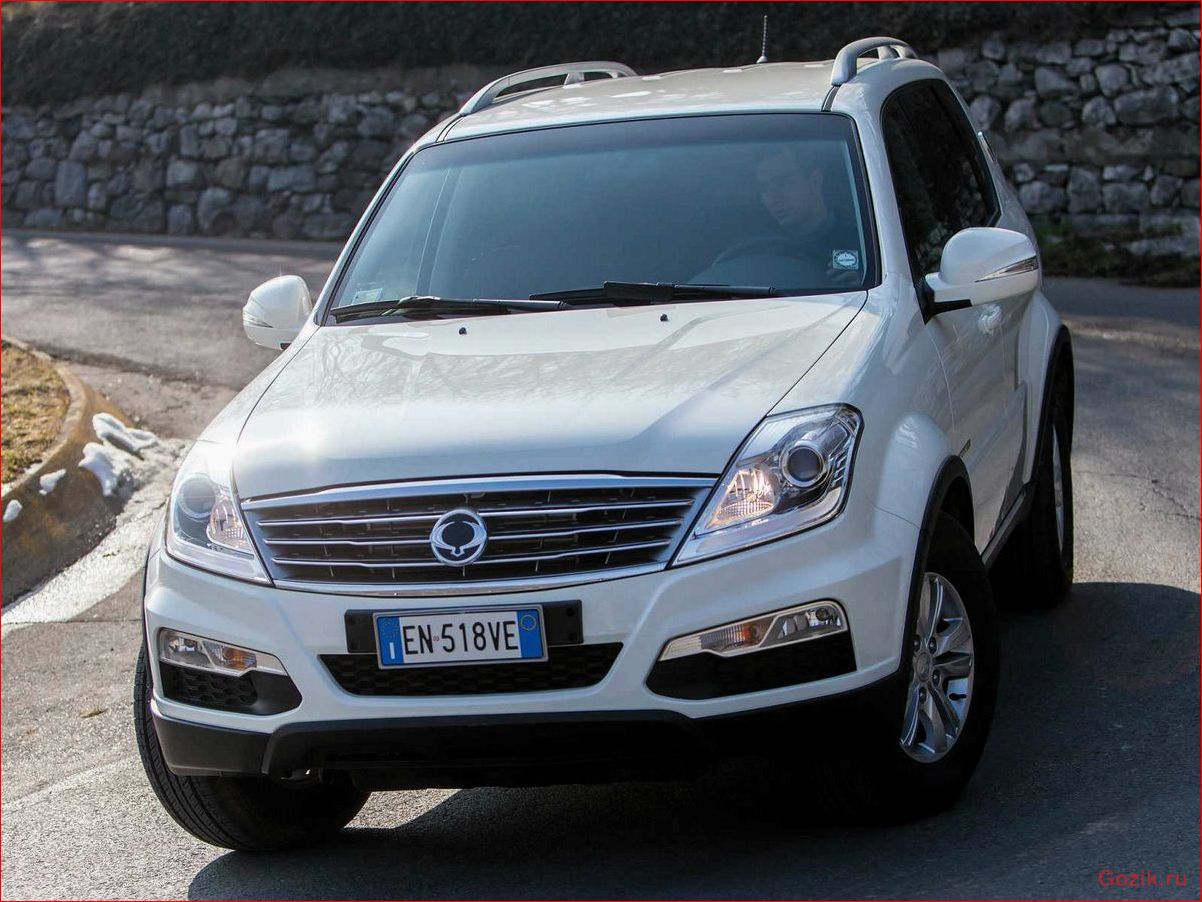 кроссовер, ssangyong, rexton, 2012-2013, описание